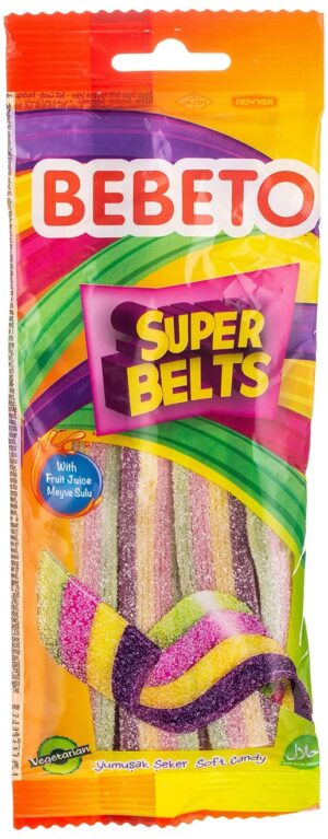 Bebeto Super Belts 2.65oz 12ct